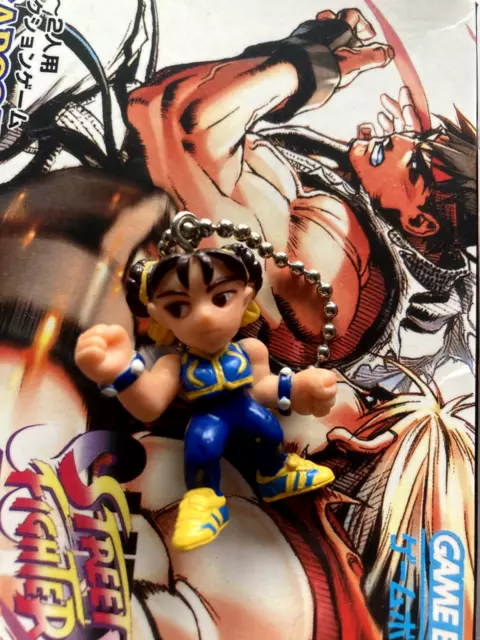 Street Fighter Chun li Figure Capcom Keychain Keyring Gashapon
