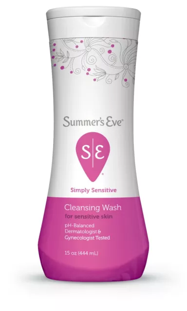 Summers Eve Feminine Wash for Sensitive Skin - 9 Oz