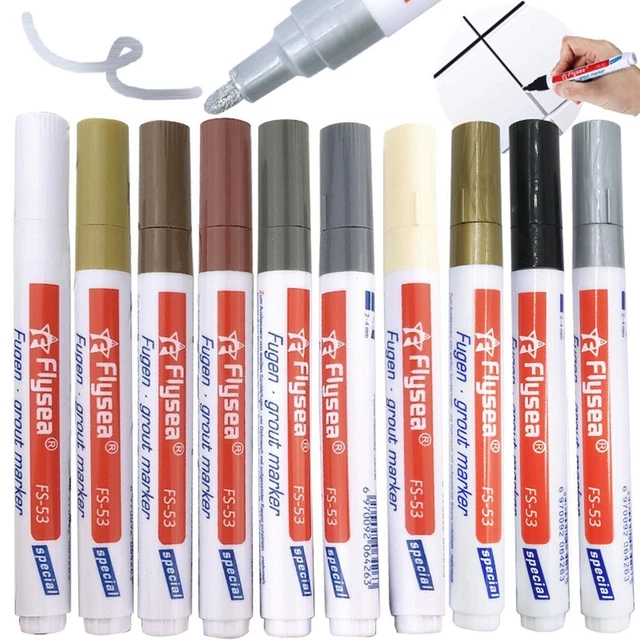 Penna da parete porcellana penna marcatrice resistente allo stampo in ghisa riparazione fughe penna colorata riempitivo