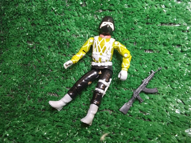 1989 Cobra Officer Trooper Python Patrol GI Joe COMPLETE Vintage ARAH  Rifle Gun