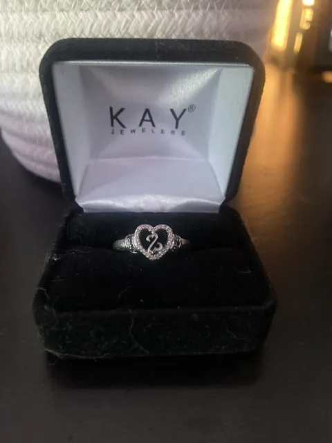 Jane Seymour Open Heart Diamond Ring