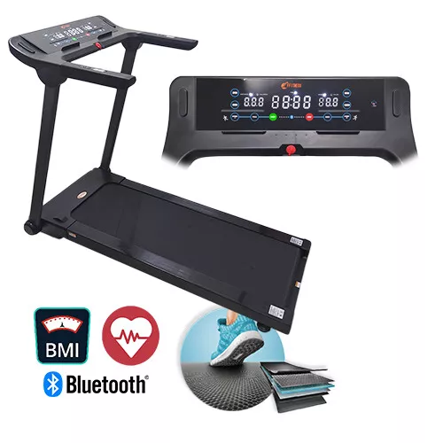 Tapis Roulant Elettrico Pieghevole Professionale Cardio Bmi Bluetooth 12 Program