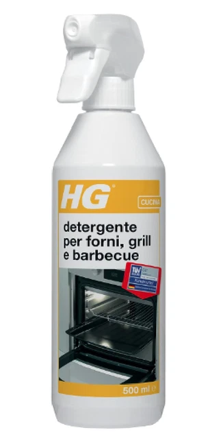 HG - Détergent Pour Fours, Grill Et Barbecue - Retire Nourriture Graisse