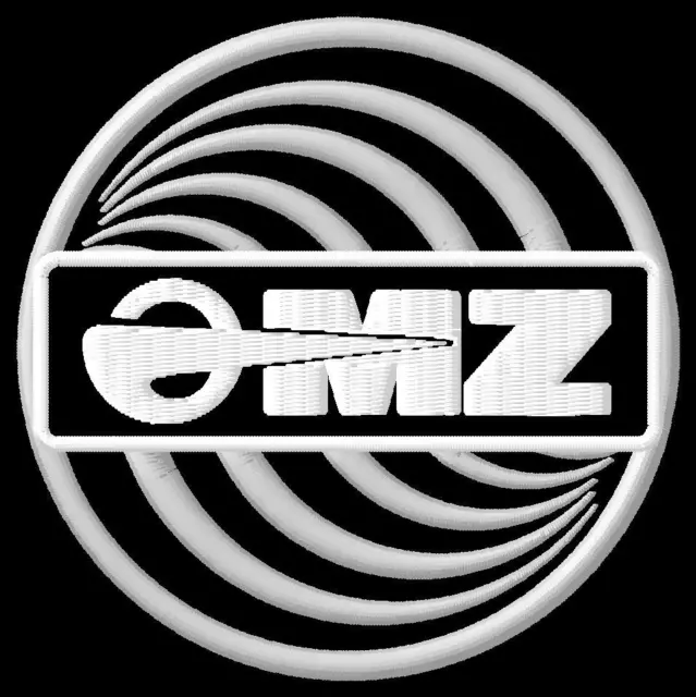 Aufnäher für Fans MZ OMZ Wirbel iron-on patch