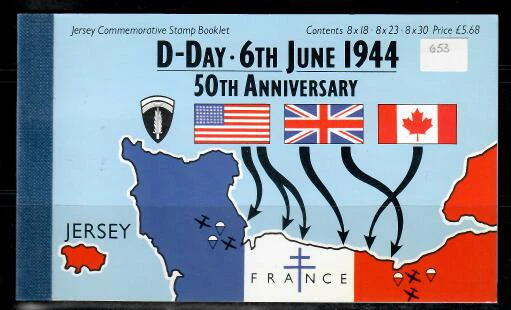 Jersey  1994 - carnet  booklet  C 653  **