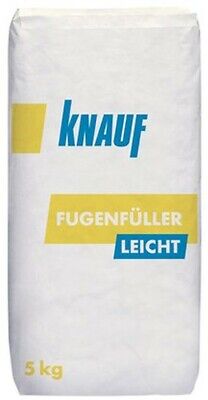 Knauf fugenfüller ligeramente 5kg masilla derivados del yeso elruido handverspachtel
