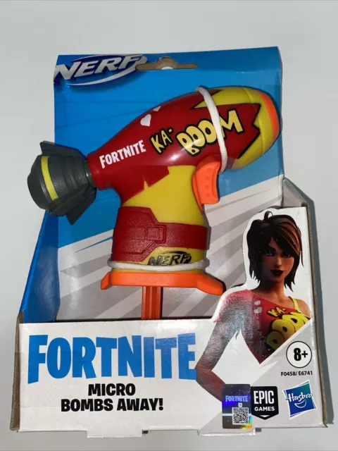 Nerf FORTNITE MicroShots Blasters Dart Gun - Micro Bombs Away! Ka Boom