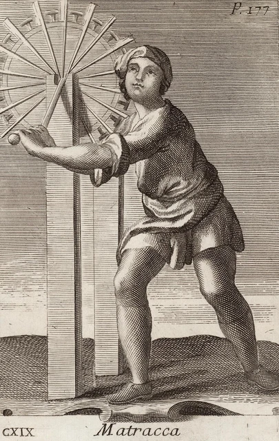 GROSSE RASSEL - Bonanni - Westerhout - Kupferstich 1716