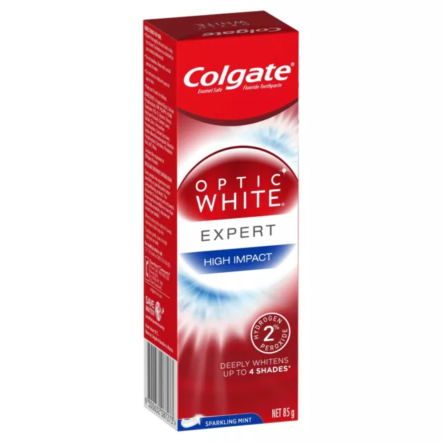 Colgate Optic White High Impact White Glistening Mint Teeth Whitening Toothpaste