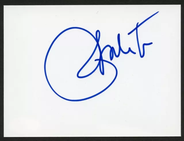 Ricky Martin signed autograph auto 4x6 cut Singer She Bangs JSA Cert