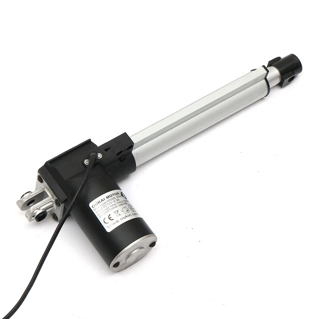 Justech Linearaktuator 750N 200mm - 12V DC Linearmotor Mit IP65 Schutz
