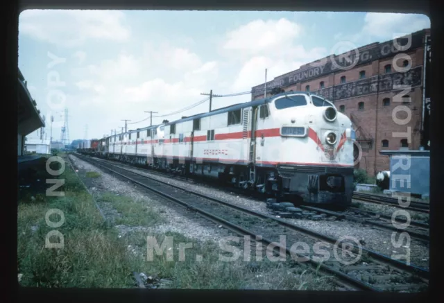 Duplicate Slide SAL Seaboard Air Line E7A 3045 & 4 Freight Action