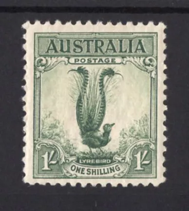 M2026 Australia 1932 SG140 - 1/- green