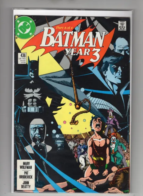 Batman #436 • 1st Tim Drake • DC • 1989 • Combine Shipping & Save!