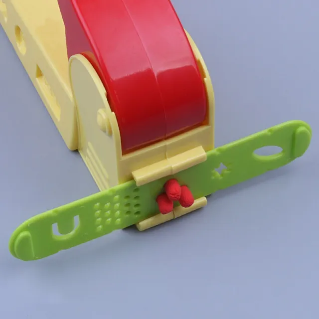Exprimidor de arcilla de plástico para niños promueve la imaginación fácil de usar herramienta hágalo usted mismo