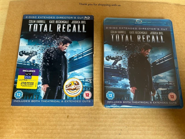 TOTAL RECALL (BLU-RAY, 2012) Colin Farrell Kate Beckinsale NEW & SEALED ...