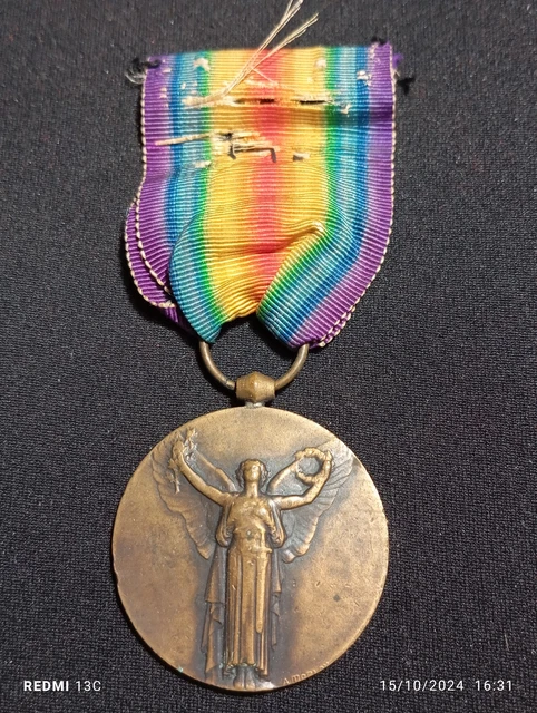 Francia Médaille Interalliée de la Victoire medaglia 1914-1918 Modèle