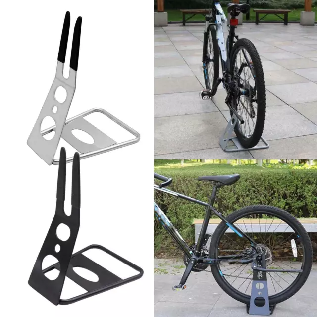 Solid Bike Floor Parking Stand Storage Rack Portable