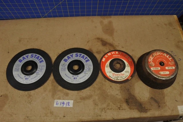 4 Grinder Discs Bay State Sever All & Manhattan