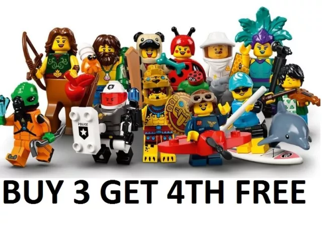 LEGO Minifigures Series 21 71029 new pick choose your own BUY 3 GET 4TH FREE