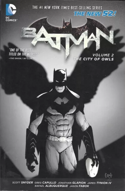 BATMAN New 52 Volume 2 CITY OF OWLS TPB DC Comics Marvel