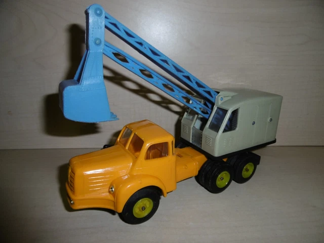 NOREV ANCIEN 1/43 berliet TBO 15 pelle mécanique grue