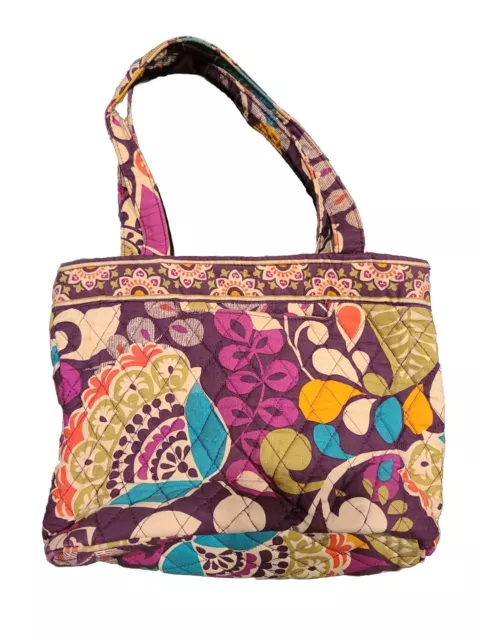 Vera Bradley Plum Crazy Petite Tote