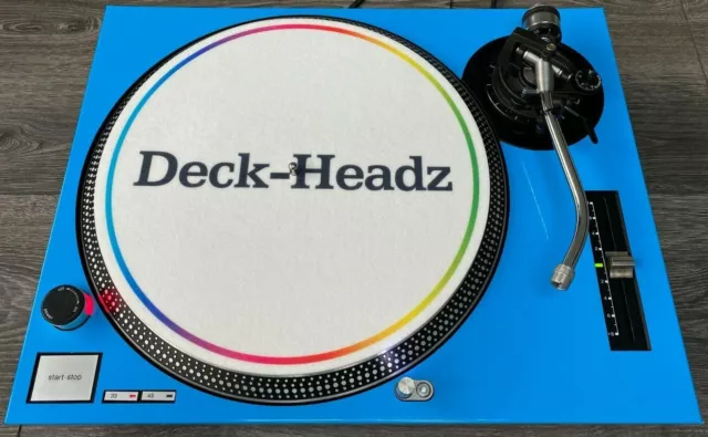 Technics SL-1200 / 1210 MK2 Gloss Blue Faceplate / Cover  *More Available*