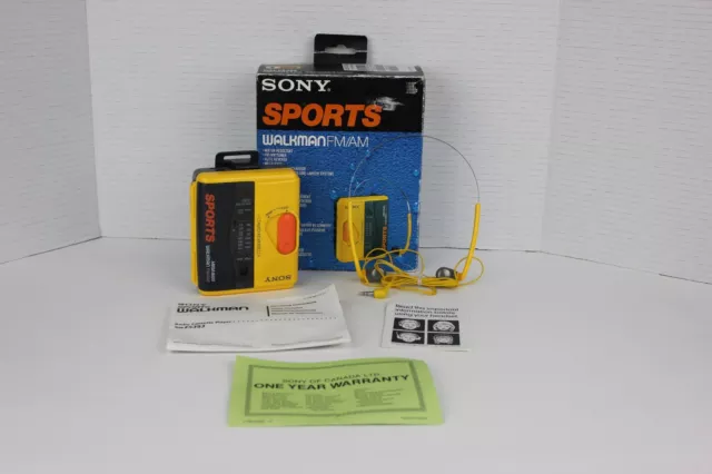 美可動品]ソニーカセットウォークマン sonysports WM-FS493 SONY