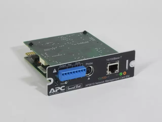 APC AP9619 Smart Slot Network Management Card EM