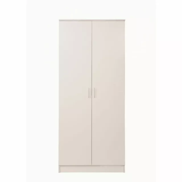 TAD | 2 Doors Double Wardrobe Rio Costa Bedroom Furniture Storage White