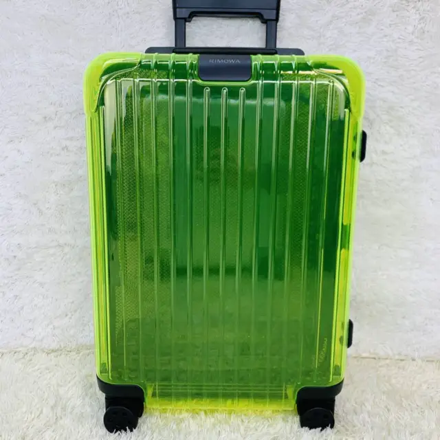 Rimowa Skeleton Essential NEON Cabin Lime 36L TSA Lock Carry Case Suitcase New