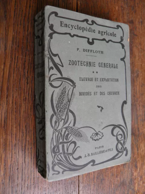 Nutztierwissenschaften Générale Aufzucht Und Bergbau Der Horntiere Chevaux