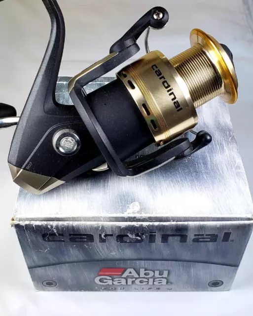 ABU GARCIA CARDINAL 802 Spare Spool Spinning Reel Used Excellent
