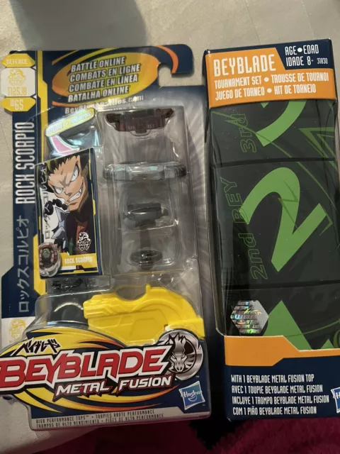 toupie beyblade métal fusion Rock Scorpio