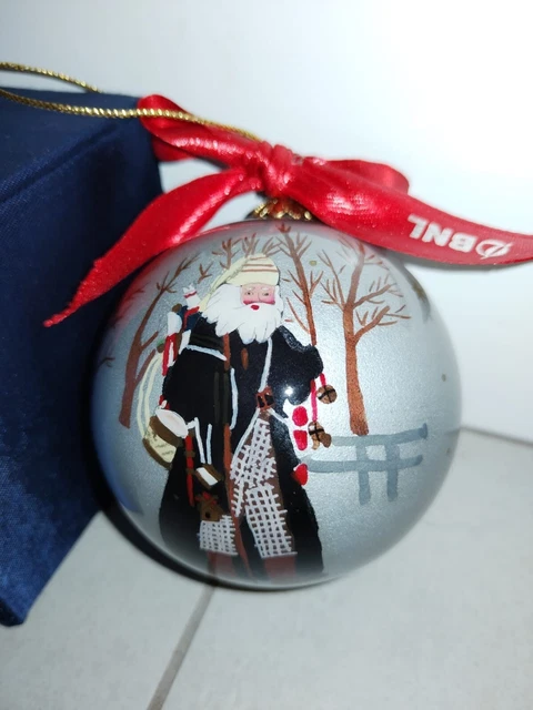 Sfera Palla Di Natale Bnl Anno 2005