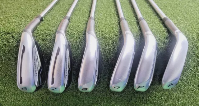 TaylorMade SpeedBlade Iron Set 6-GW  /  RH  / Regular Steel / NEW GRIPS / jd5790