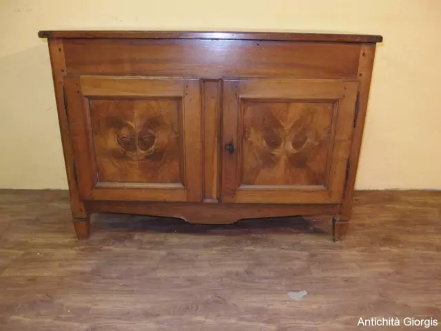 Credenza In Noce A Due Porte Stile Luigi Xvi