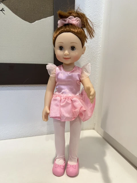Melissa And Doug Pink Ballerina Doll Mine To Love Victoria Brunette Brown Eyes 1299 Picclick