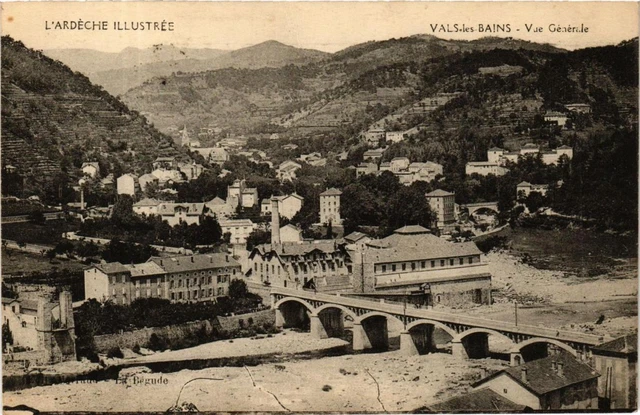 CPA VALS-les-BAINS Vue générale (660810)