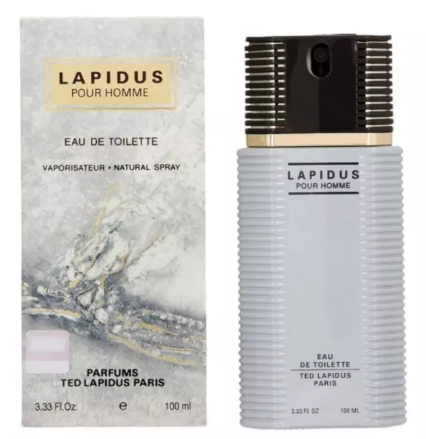 Ted Lapidus Pour Homme 100Ml Eau De Toilette Spray  New & Boxed - Free Postage