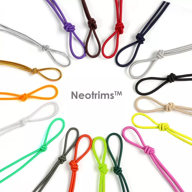 3mm Elastic Shock Cord For Face Mask,Bungee Rope Sailing,Crafts Garment,Neotrims