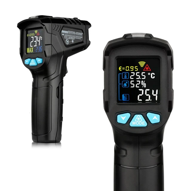 -50~380℃ Industrial Digital Infrared  Handheld Infrared LCD V1A1