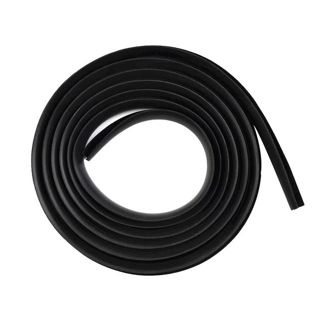 New 2M L Shape Auto Car Door Edge Rubber Weatherstrip Seal Strip Sealing Trim UK