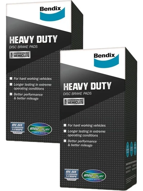 BENDIX FRONT & Rear HD Brake Pads fits Jeep Patriot 2.4 MK74 SUV Eco+ ...