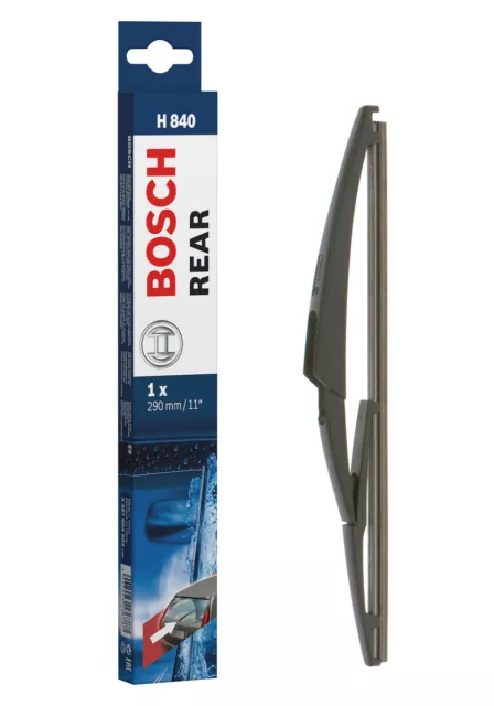 Bosch Balai d'essuie–glace ARRIÈRE Rear: H840, L= 290mm – 1 balai