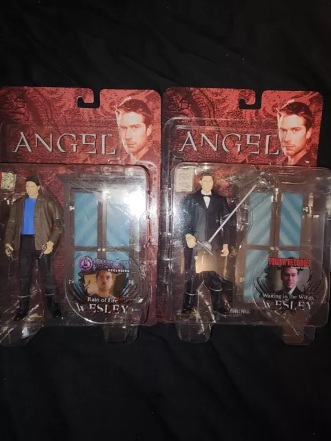 Buffy The Vampire Slayer/Angel "Wesley" Action Figures Lot Of 2