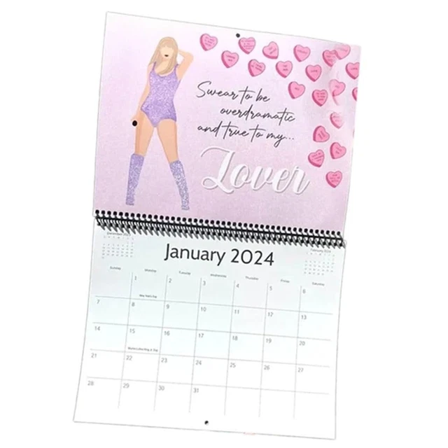 2024 CALENDAR TAYLOR Swift The Eras Tour Calendar For Fan HOT £9.01