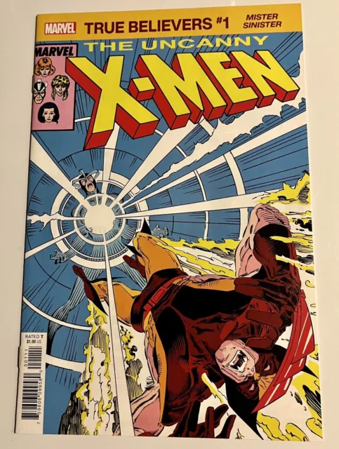 True Believers X-MEN: MISTER SINISTER #1  (Marvel Comics 2020) NM
