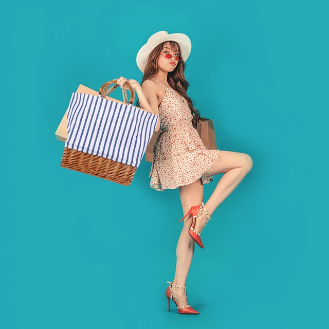 Canvas Tote Bags Rattan Canvas Tote Straw Purses Women Fashion 9
